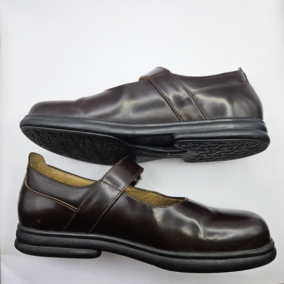 Birkenstock Footprints Ortho Mary Jane EU 38 US 7 7.5 Chocolate Brown - Picture 4 of 12